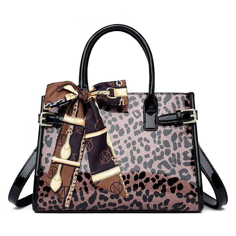 Women's Leopard Handbag