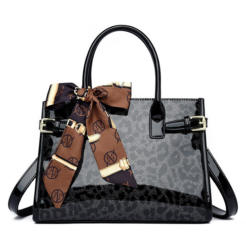 Women's Leopard Handbag