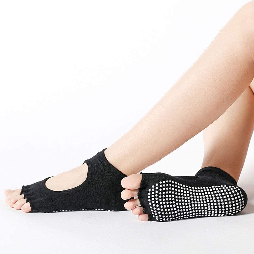 Toeless Non Slip Yoga Socks - 2 desire