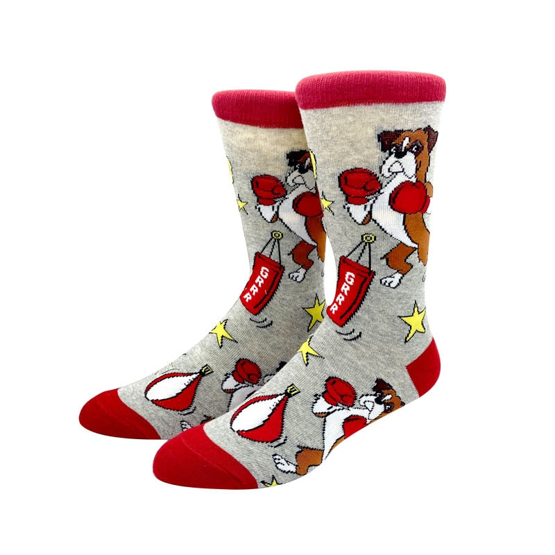 Knee-High Comic Socks