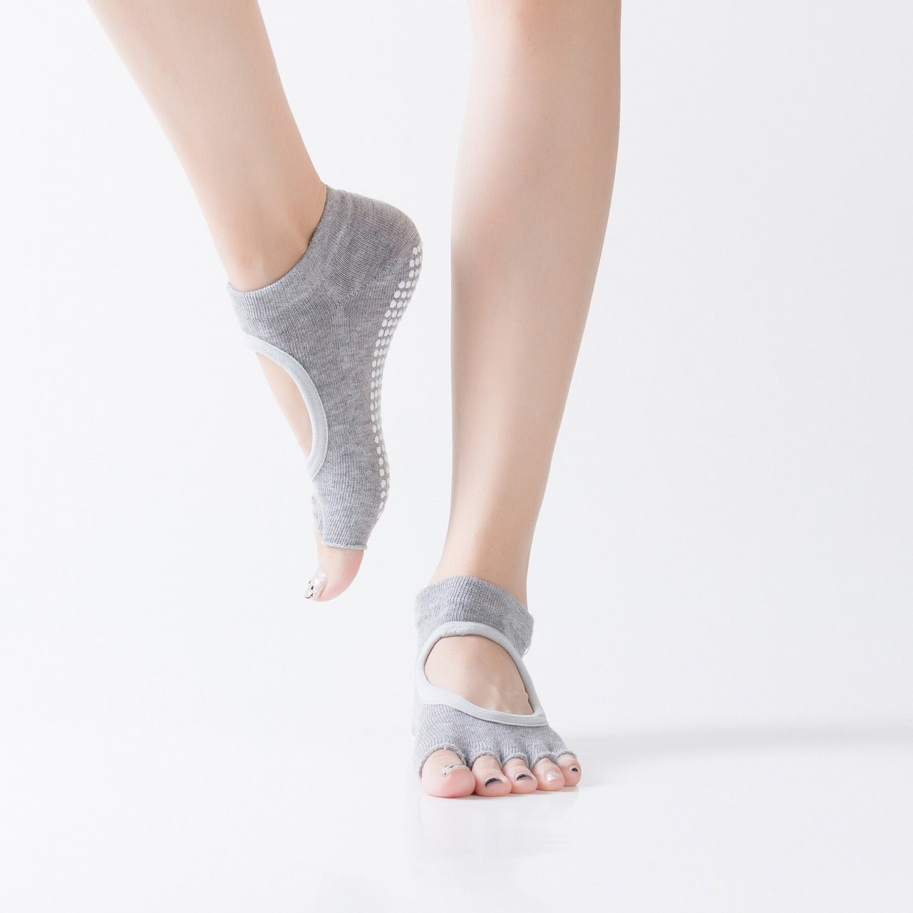Toeless Non Slip Yoga Socks - 2 desire