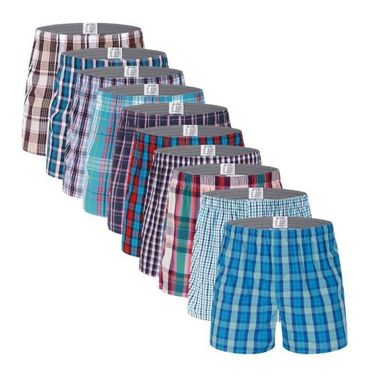 Men's Checkered Boxer 10 Pieces! - 2 desire 