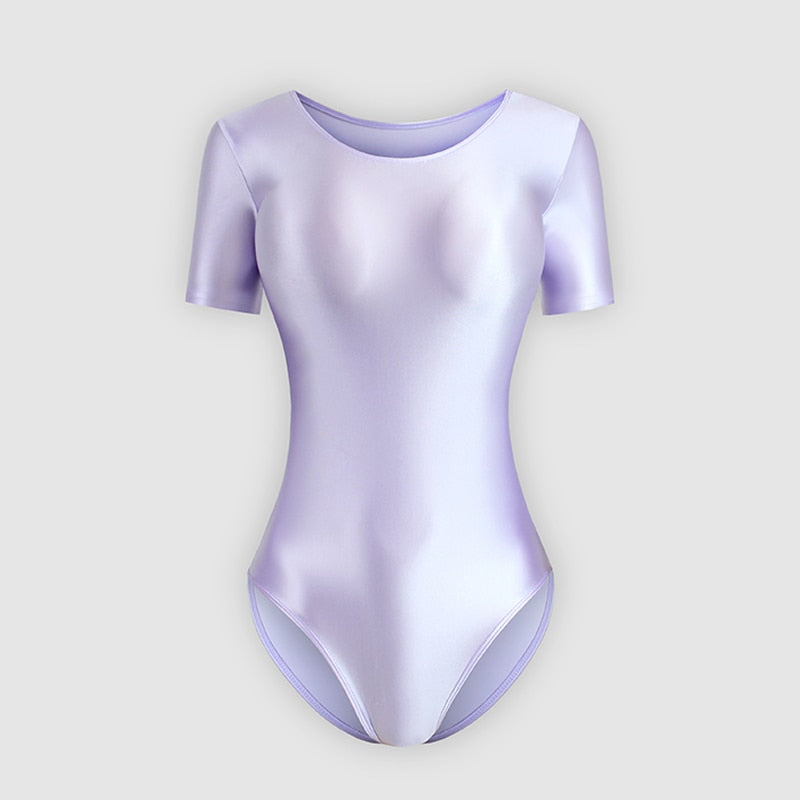 Women's Sexy Shiny Bodysuit