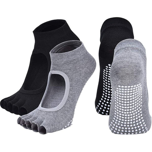 Toeless Non Slip Yoga Socks