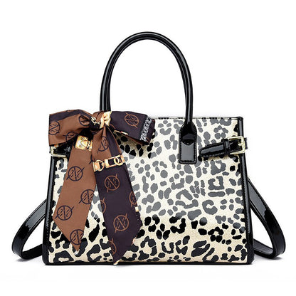 Women's Leopard Handbag