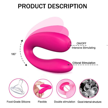 Couples Clitoris And G-Spot Vibrator