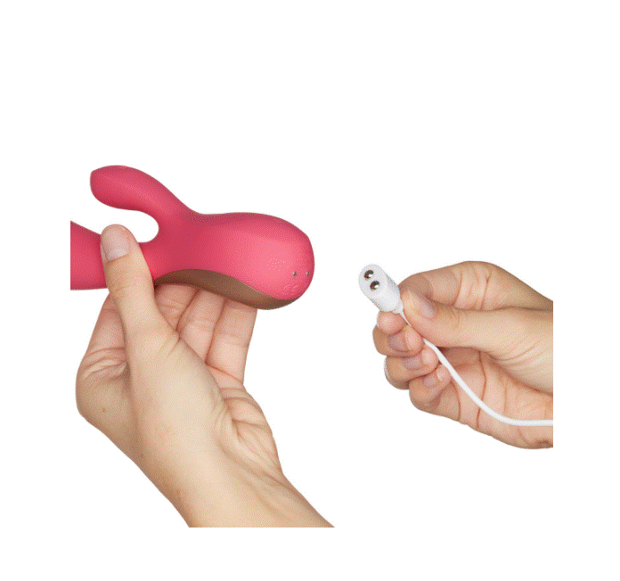 Satisfyer App Enabled Mono Flex Rabbit Vibrator Red