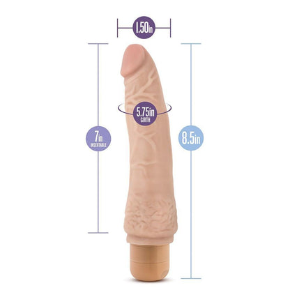 Dr. Skin Cock Vibe 7 Vibrating Cock 22.86cm - Love Power