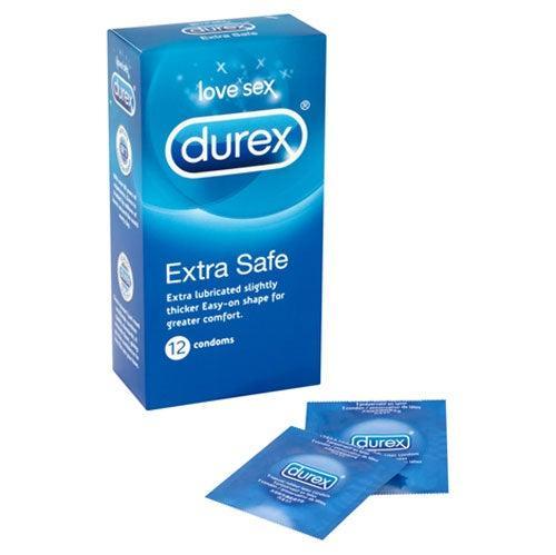 Durex Extra Safe 12 Pack Condoms - Love Power