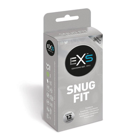 EXS Snug Closer Fitting Condoms 12 Pack - Love Power