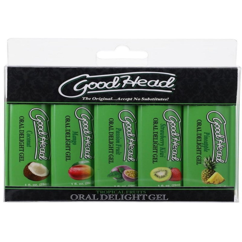 GoodHead Oral Delight Gel Tropical Fruits (5 Pack) - Love Power