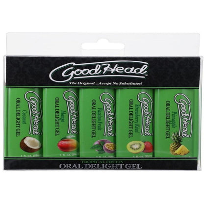 GoodHead Oral Delight Gel Tropical Fruits (5 Pack) - Love Power