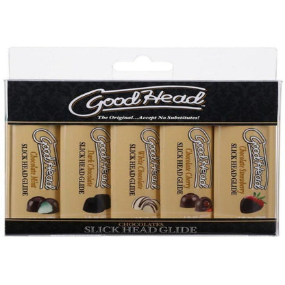 GoodHead Slick Head Glide Chocolates (5 Pack) - Love Power