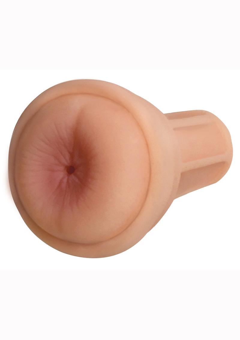 Mistress Lexi Vibrating BioSkin Dual Density Stroker – Ass – Caramel - Love Power