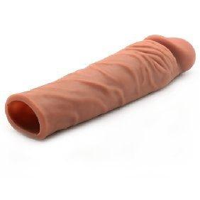 Penis Extender Flesh Brown 18.7cm - Love Power