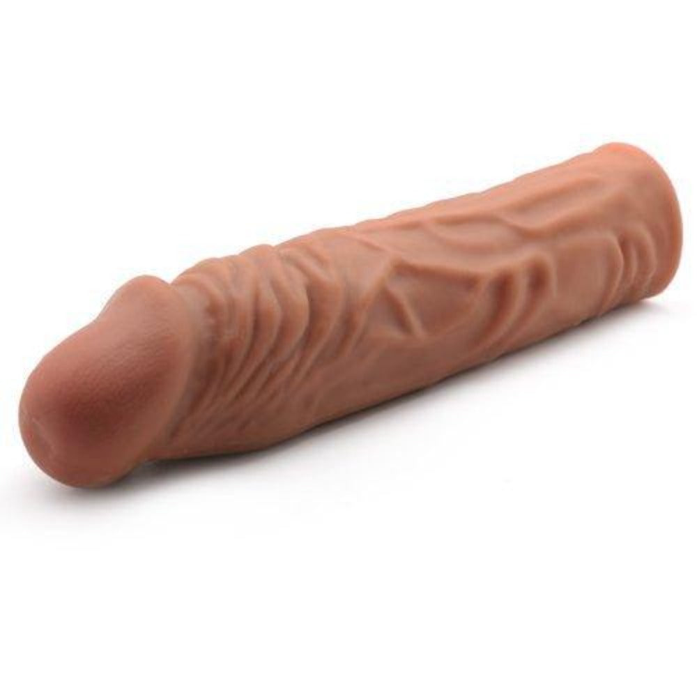 Penis Extender Flesh Brown 18.7cm - Love Power