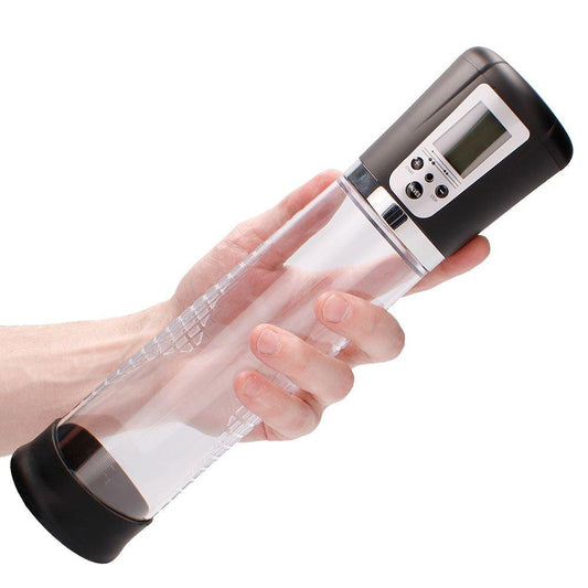 Premium Rechargeable Automatic LCD Penis Pump - Love Power