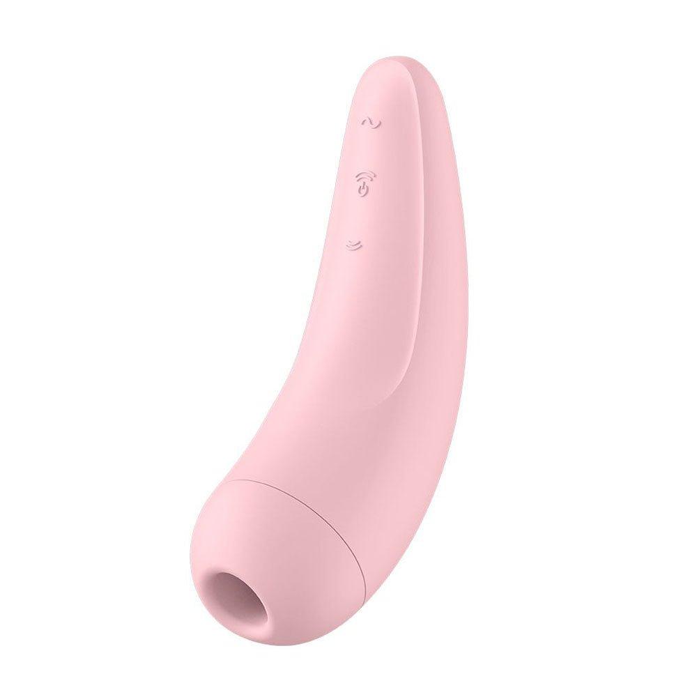 Satisfyer App Enabled Curvy 2 Plus Clitoral Massager Pink - Love Power