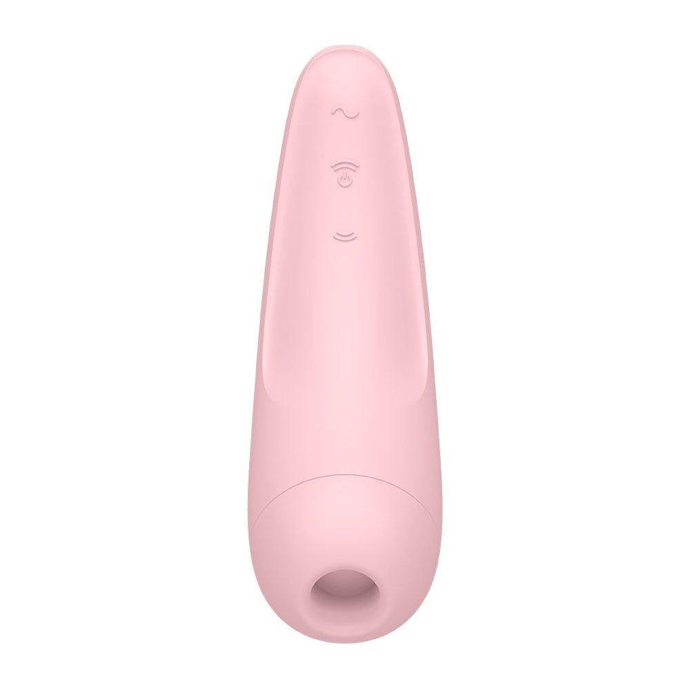 Satisfyer App Enabled Curvy 2 Plus Clitoral Massager Pink - Love Power