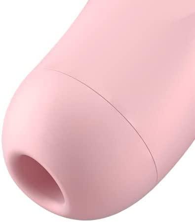 Satisfyer App Enabled Curvy 2 Plus Clitoral Massager Pink - Love Power