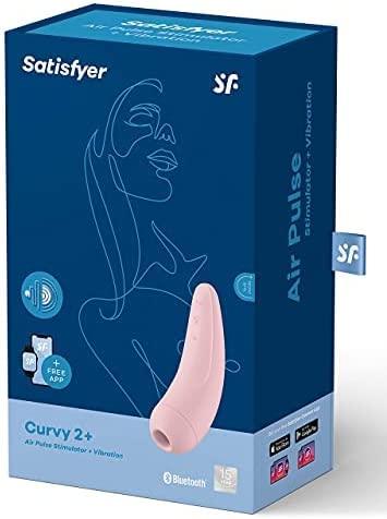 Satisfyer App Enabled Curvy 2 Plus Clitoral Massager Pink - Love Power