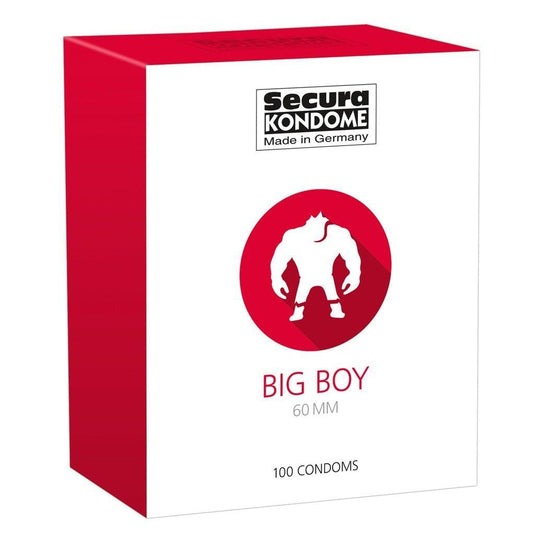 Secura Kondome Big Boy 60MM x100 Condoms - Love Power