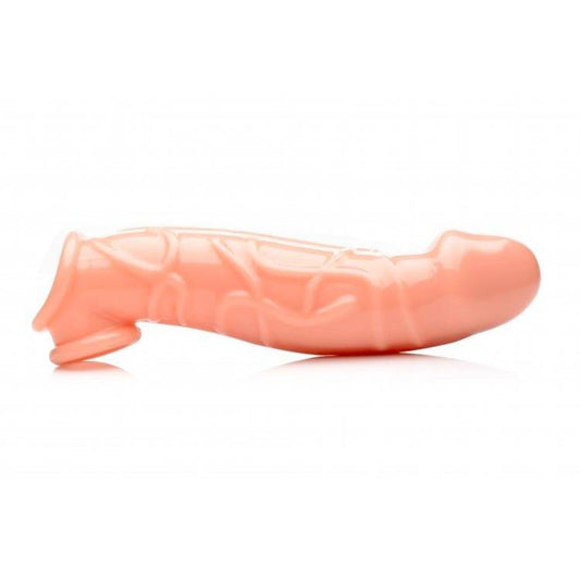 Size Matters Flesh Penis Extender Sleeve 22.85cm - Love Power