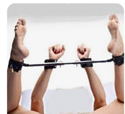 BDSM Bondage Spreader Bar And Hand Cuff