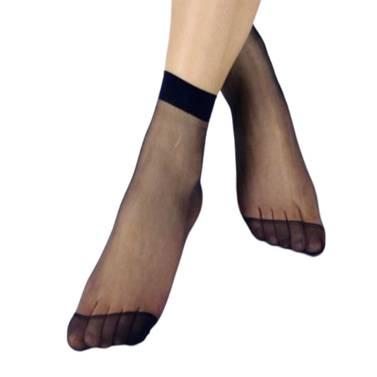 Women's 10 Pairs Ultra Thin Short Nylon Socks !